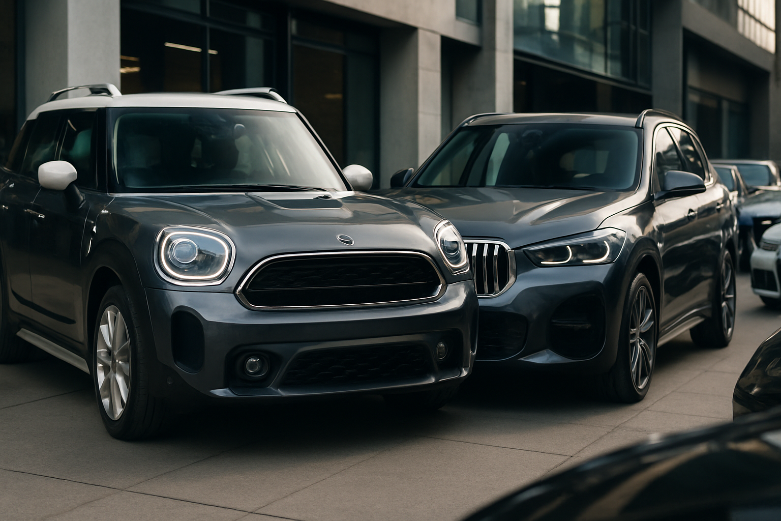 MINI Countryman vs BMW X1 usado: comparativa completa