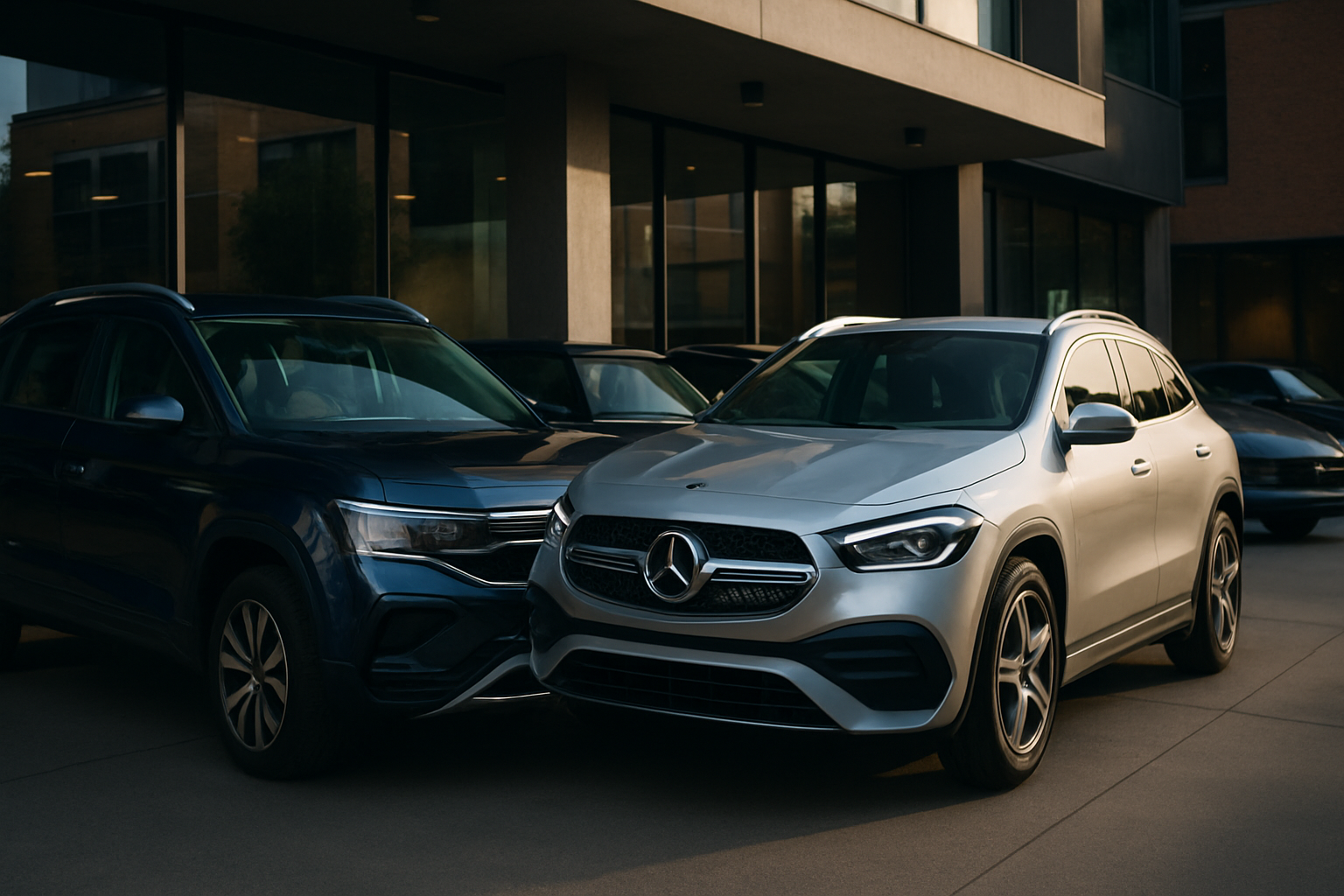 Volkswagen Taos vs Mercedes GLA usado: comparativa Colombia