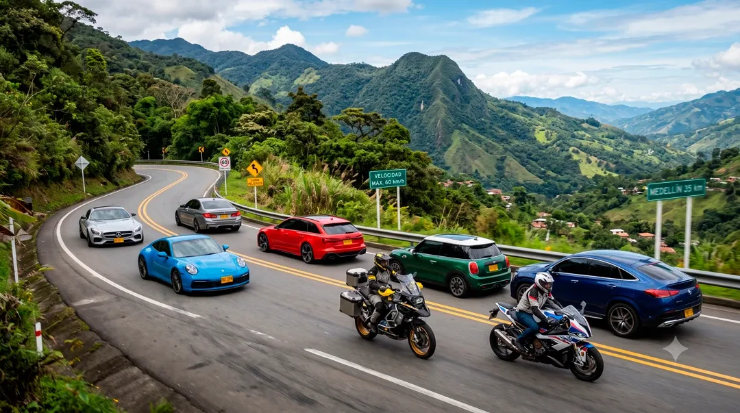 Especial de San Pedro: ¿Qué marca alemana domina mejor las carreteras colombianas?